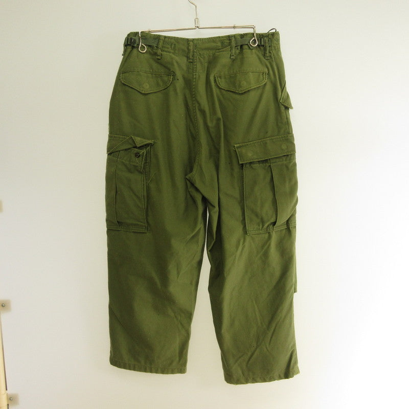 MILITARY衣料 | ミリタリーイリョウ M-65 カーゴパンツ 8415-782-2951 US ARMY　年式:1972年製 カーキ サイズ：S