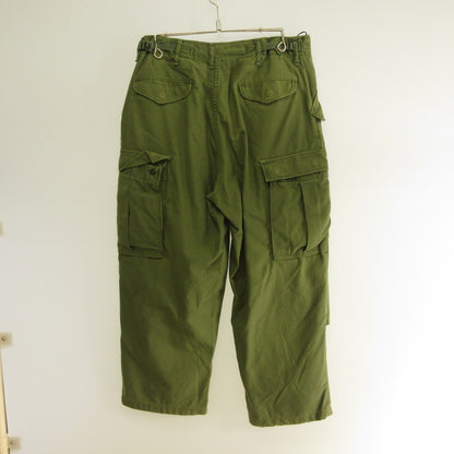 MILITARY衣料 | ミリタリーイリョウ M-65 カーゴパンツ 8415-782-2951 US ARMY　年式:1972年製 カーキ サイズ：S