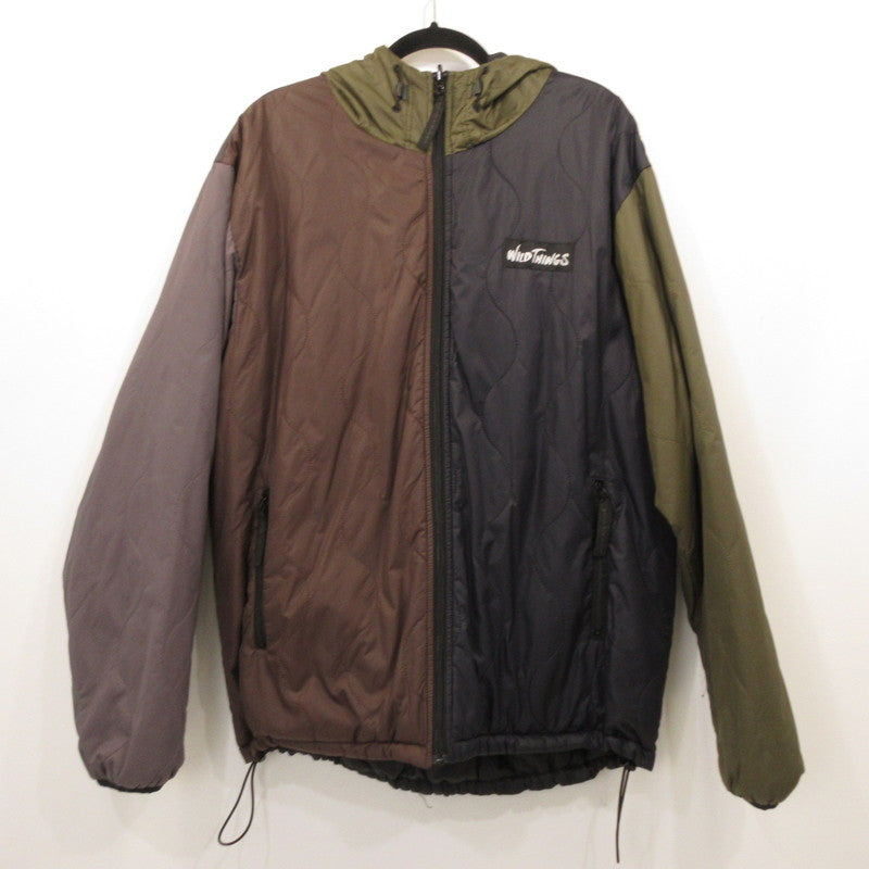 [Used] WILD THINGS | Wild Things QUILTED PARKA Padded Jacket WT22435-BM BEAMS Bespoke Reversible Size: XL