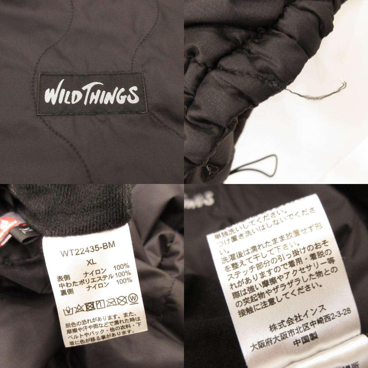 [Used] WILD THINGS | Wild Things QUILTED PARKA Padded Jacket WT22435-BM BEAMS Bespoke Reversible Size: XL