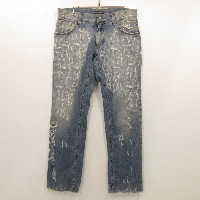 [Used] DOLCE & GABBANA | Dolce & Gabbana 16 CLASSIC Denim Pants G4Y0CD GRO10 Blue Size: 50