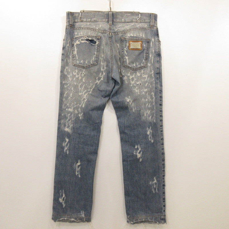 [Used] DOLCE & GABBANA | Dolce & Gabbana 16 CLASSIC Denim Pants G4Y0CD GRO10 Blue Size: 50