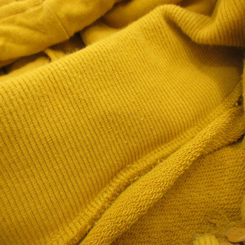 Used Logo Hoodie Replica ZERO Hoodie Yellow Size: XL