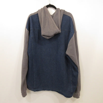Used] Logo Hoodie FUSION Parka Gray Size: XL