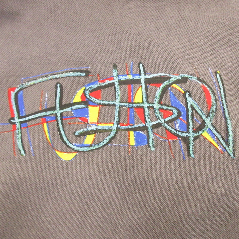 Used] Logo Hoodie FUSION Parka Gray Size: XL