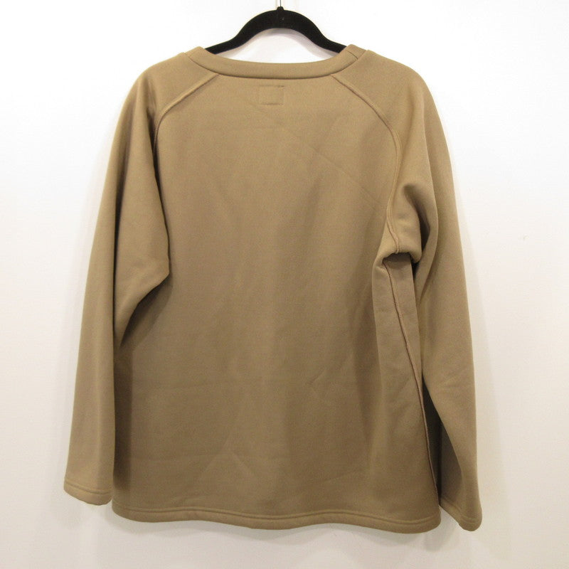 Used: Needles | Needles V Neck Cardigan - PE/C Lined Fleece Cardigan LQ249 Beige Size: M