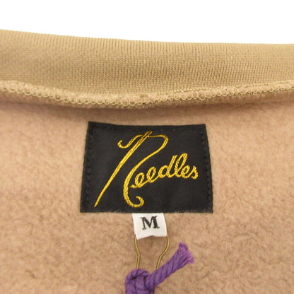 Used: Needles | Needles V Neck Cardigan - PE/C Lined Fleece Cardigan LQ249 Beige Size: M