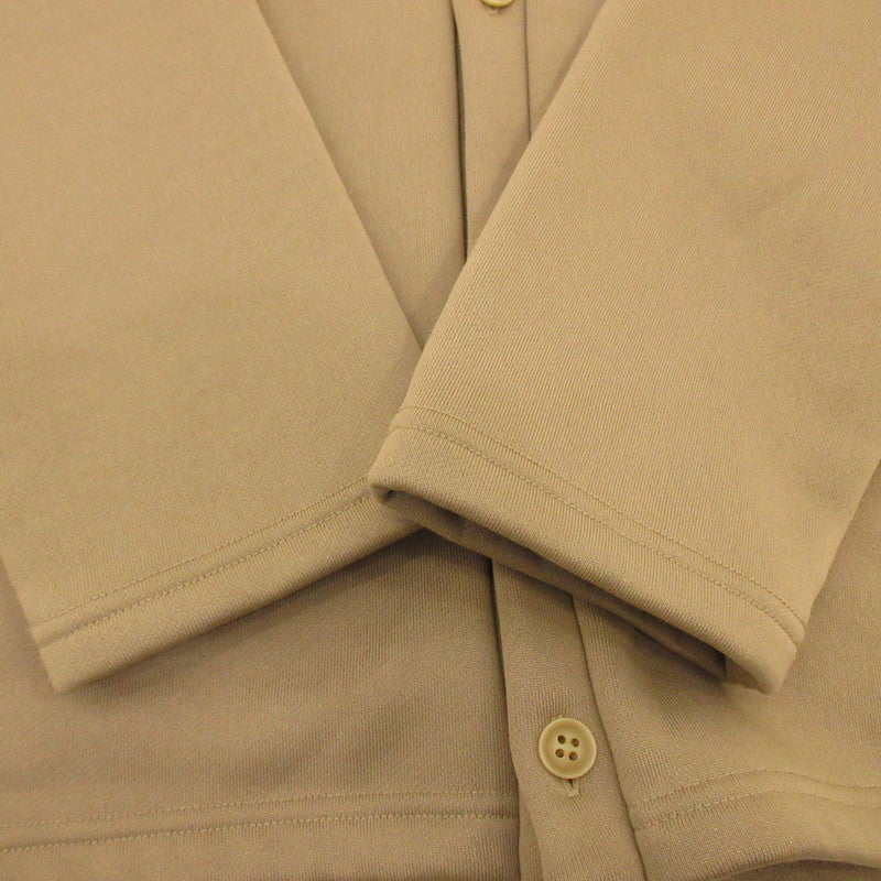 Used: Needles | Needles V Neck Cardigan - PE/C Lined Fleece Cardigan LQ249 Beige Size: M