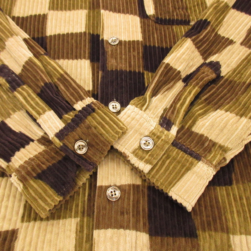 Used STUSSY WOBBLY CHECK LS SHIRT Other Tops 211220 Size: M