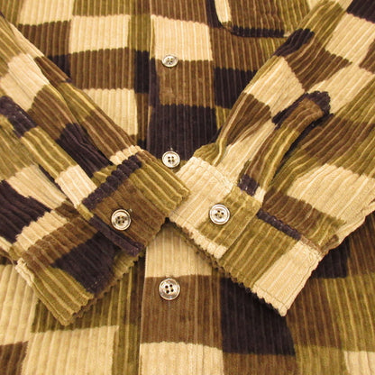 Used STUSSY WOBBLY CHECK LS SHIRT Other Tops 211220 Size: M