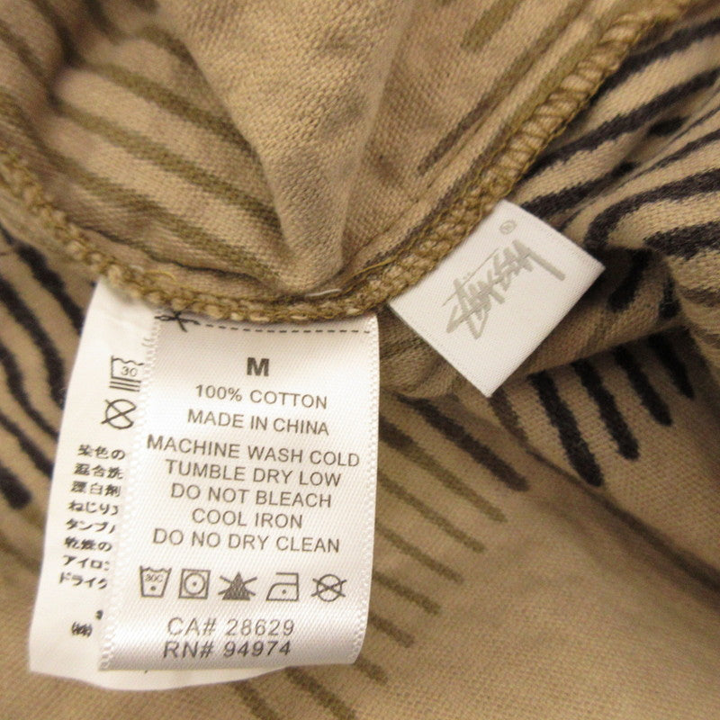 Used STUSSY WOBBLY CHECK LS SHIRT Other Tops 211220 Size: M