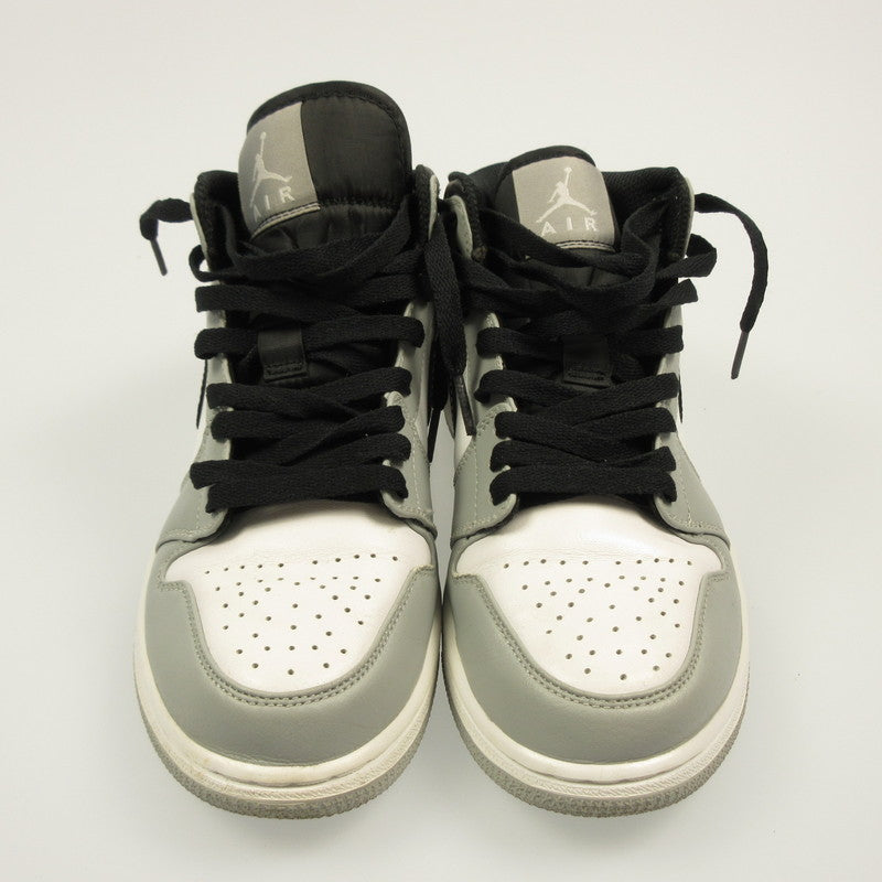 [Used] NIKE | Nike AIR JORDAN 1 MID GREYSCALE Sneakers 554724-078 Gray 24cm