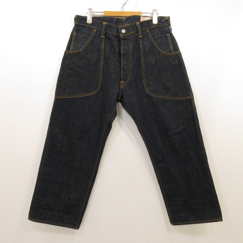 【Used】 EVISU | Evisu Denim Pants GENES OSAKA Navy Size: 35