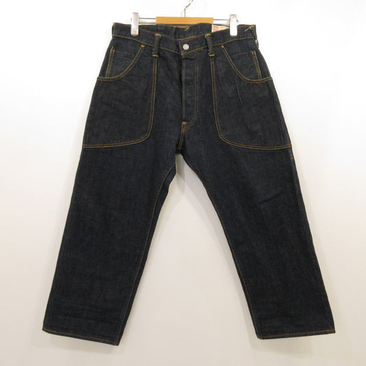 【中古】EVISU | エヴィス デニムパンツ GENES OSAKA ネイビー サイズ：35