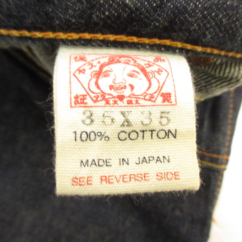 【Used】 EVISU | Evisu Denim Pants GENES OSAKA Navy Size: 35