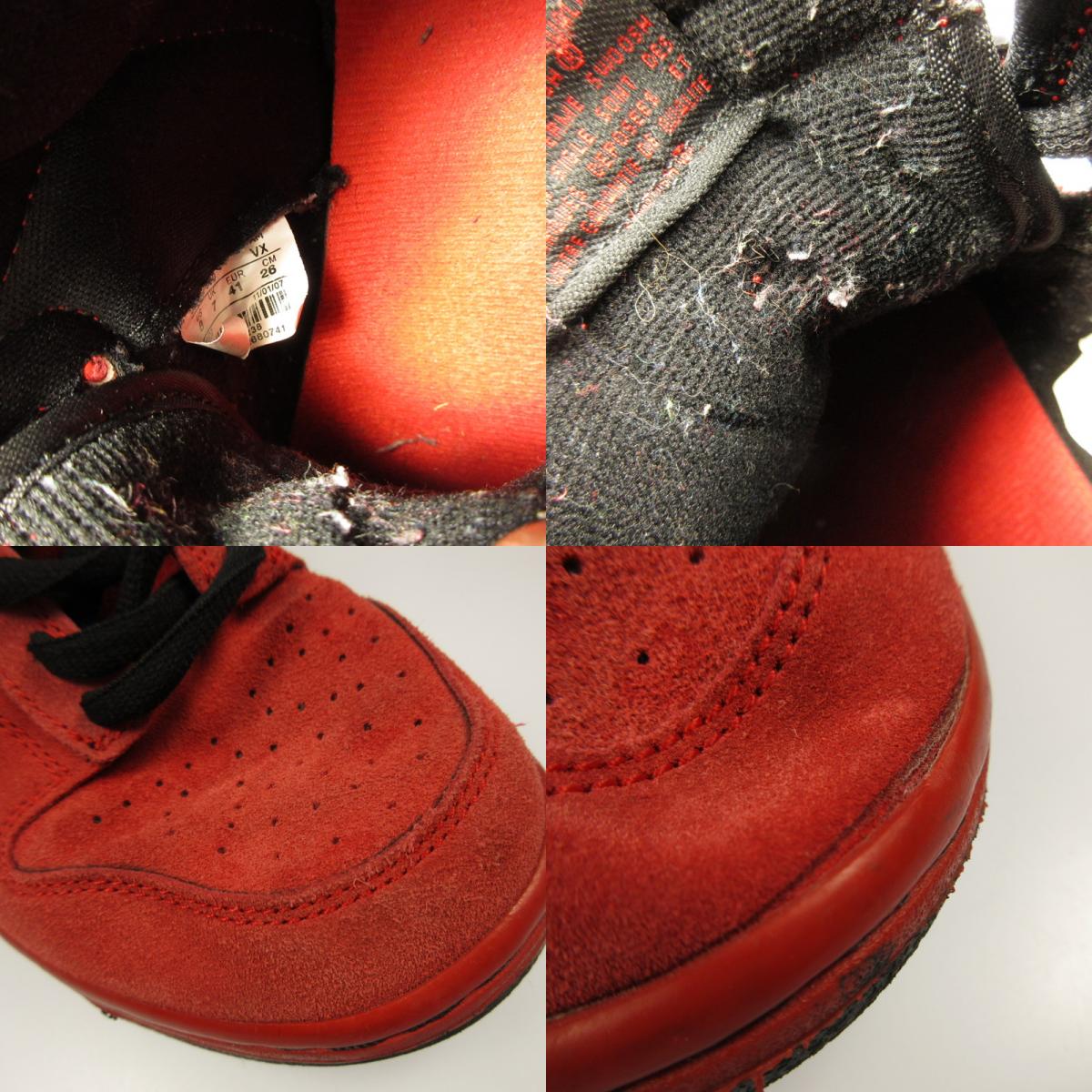 【中古】NIKE | ナイキ SB DUNK HIGH RED DEVIL スニーカー 305050-600 レッド 26cm