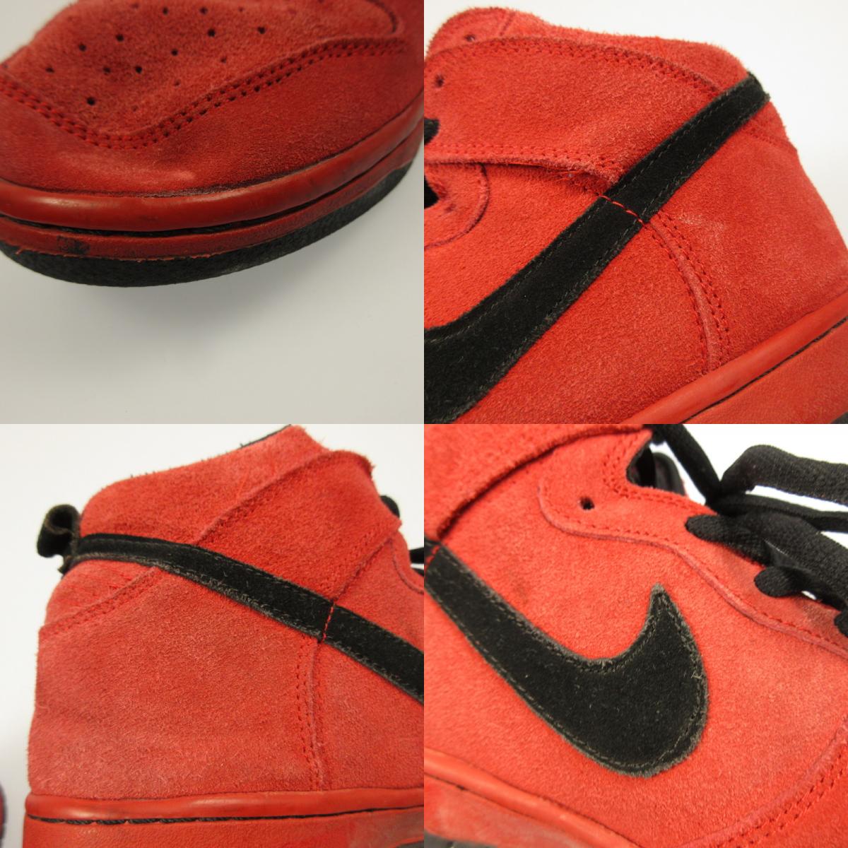 【中古】NIKE | ナイキ SB DUNK HIGH RED DEVIL スニーカー 305050-600 レッド 26cm