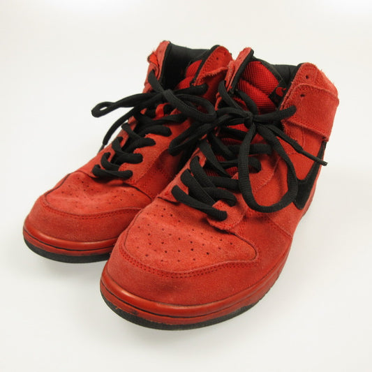 【中古】NIKE | ナイキ SB DUNK HIGH RED DEVIL スニーカー 305050-600 レッド 26cm