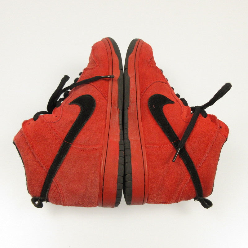 【中古】NIKE | ナイキ SB DUNK HIGH RED DEVIL スニーカー 305050-600 レッド 26cm