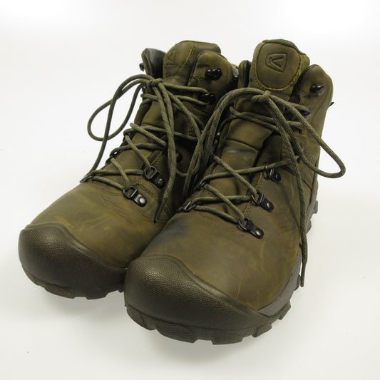 【中古】KEEN | キーン PYRENEES ブーツ 1026011 オリーブ 28cm