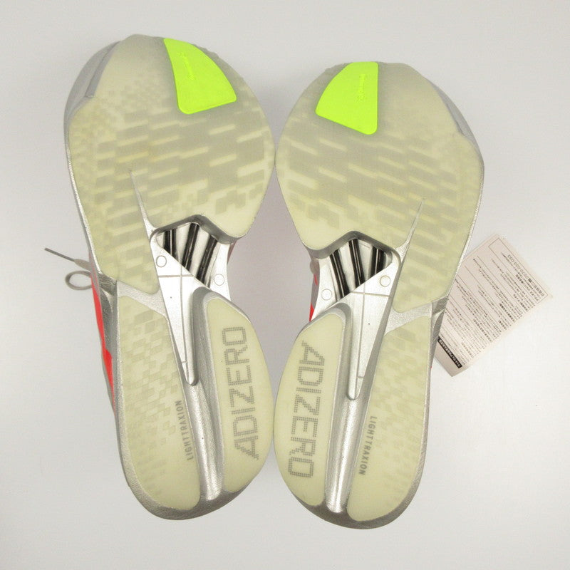 Used] adidas | Adidas Adizero Adios Pro4 Sneakers JR6372 Silver 27.5cm