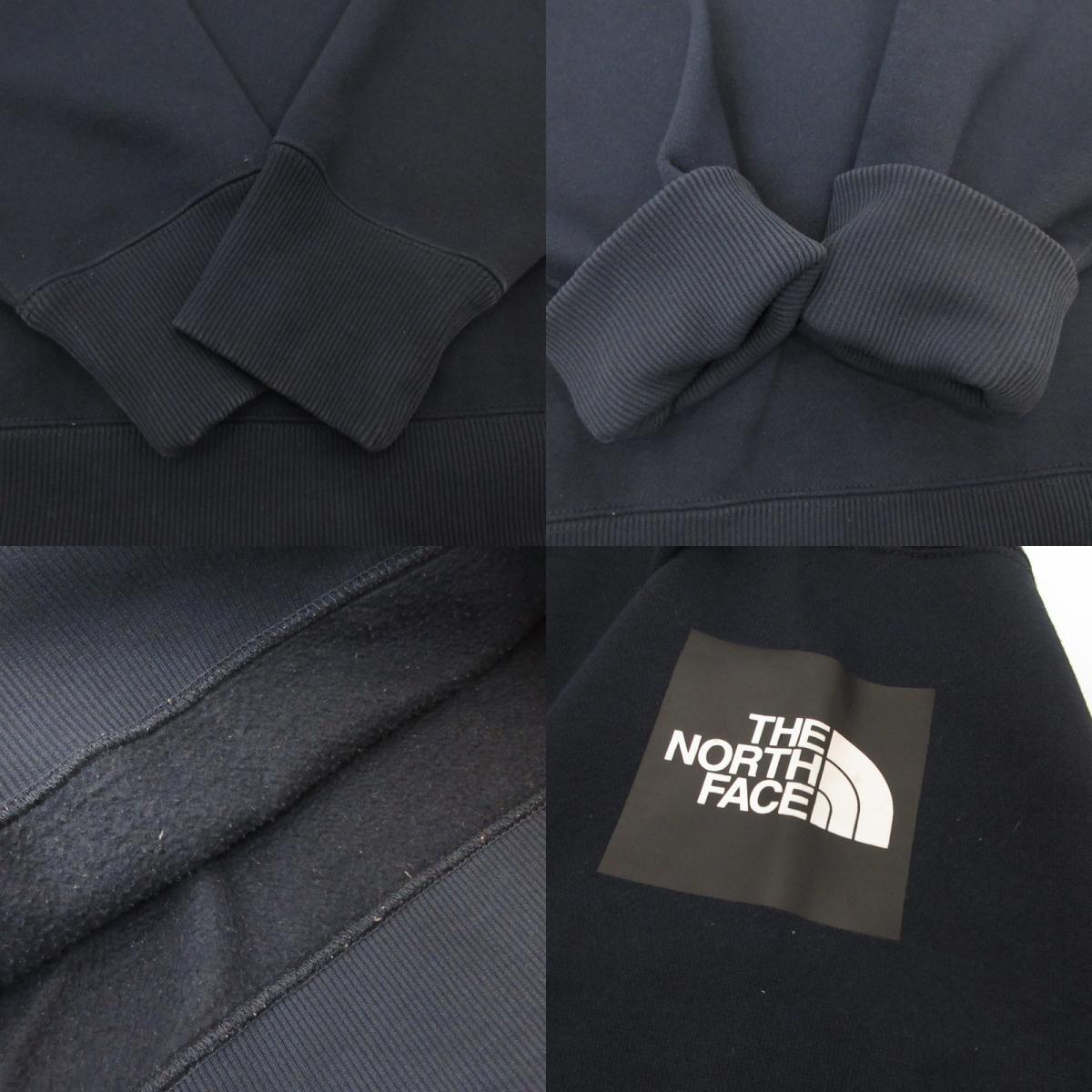 THE NORTH FACE | ザ・ノースフェイス SQUARE LOGO CREW スウェット NT61931 ネイビー サイズ：M