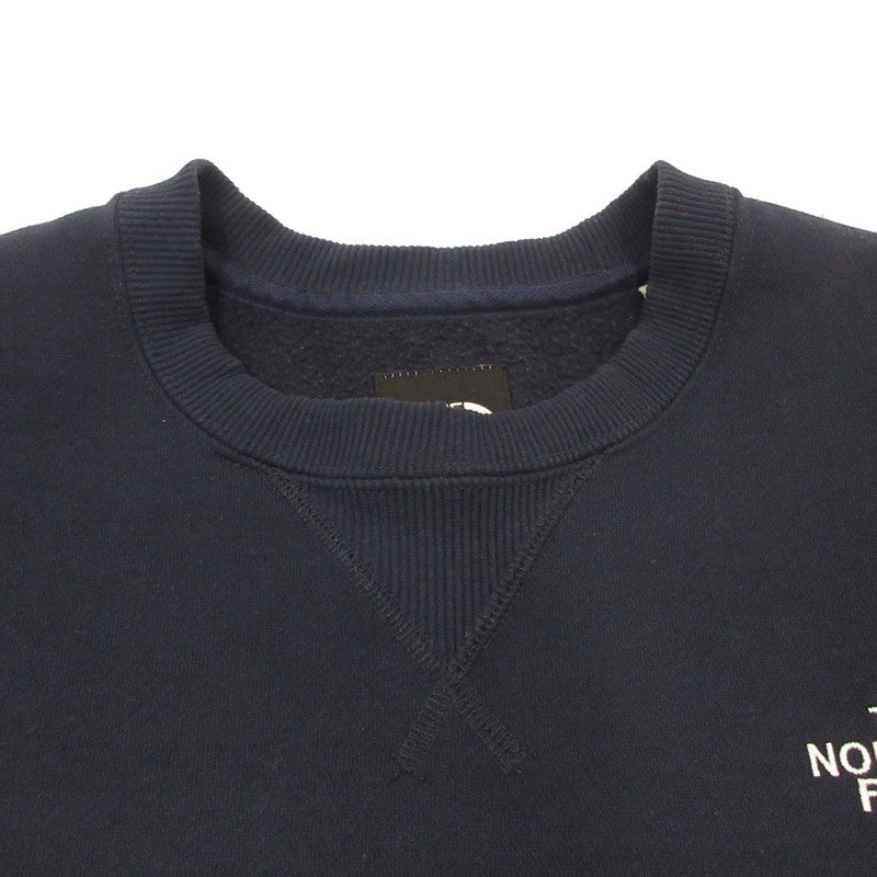 THE NORTH FACE | ザ・ノースフェイス SQUARE LOGO CREW スウェット NT61931 ネイビー サイズ：M