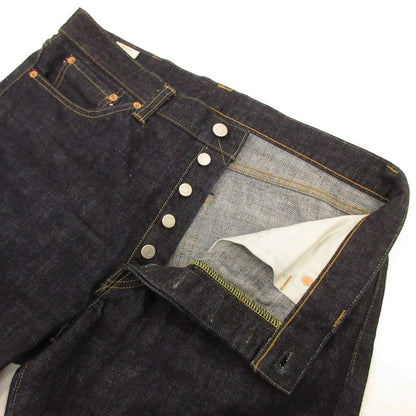 Used] Momotaro Jeans | MOMOTARO JEANS #200 CLASSIC TAPERED 15.7oz Button Fly Denim Pants MMJB02015S Navy Size: 36