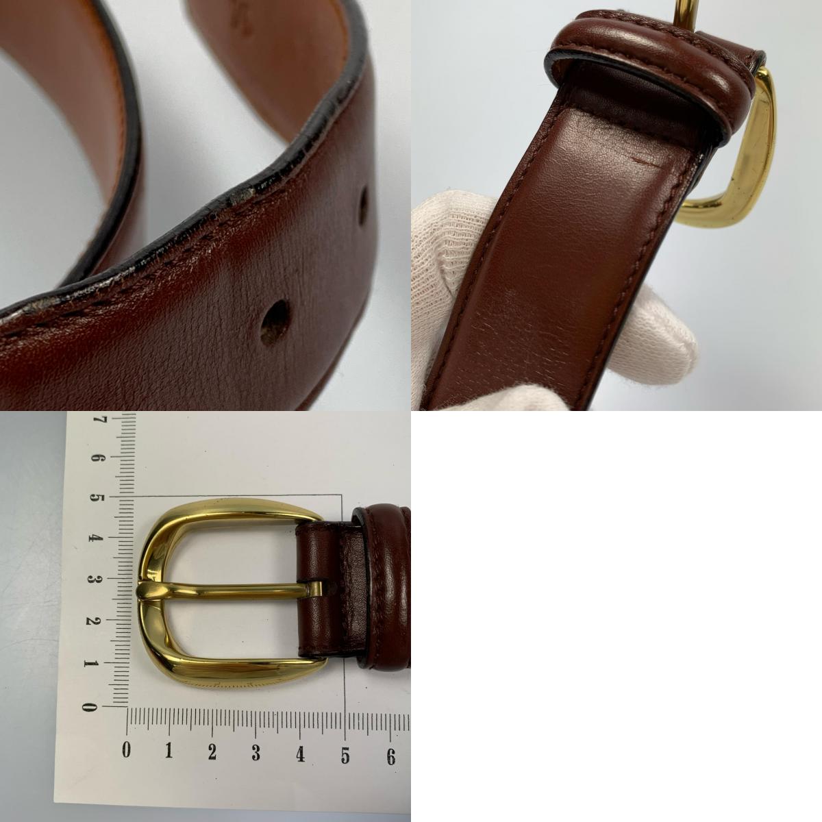 Used] Salvatore Ferragamo | Salvatore Ferragamo Belt 5122 Size: 75 Brown