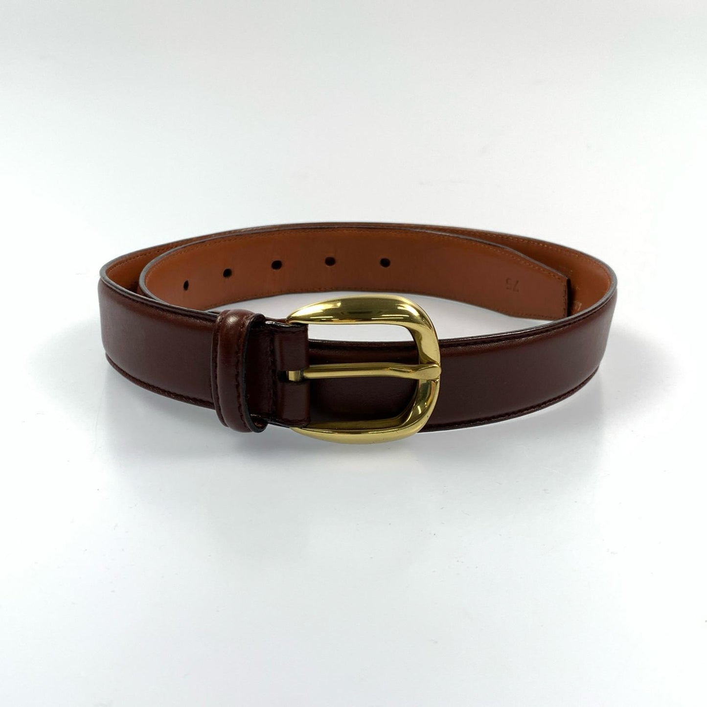 Used] Salvatore Ferragamo | Salvatore Ferragamo Belt 5122 Size: 75 Brown