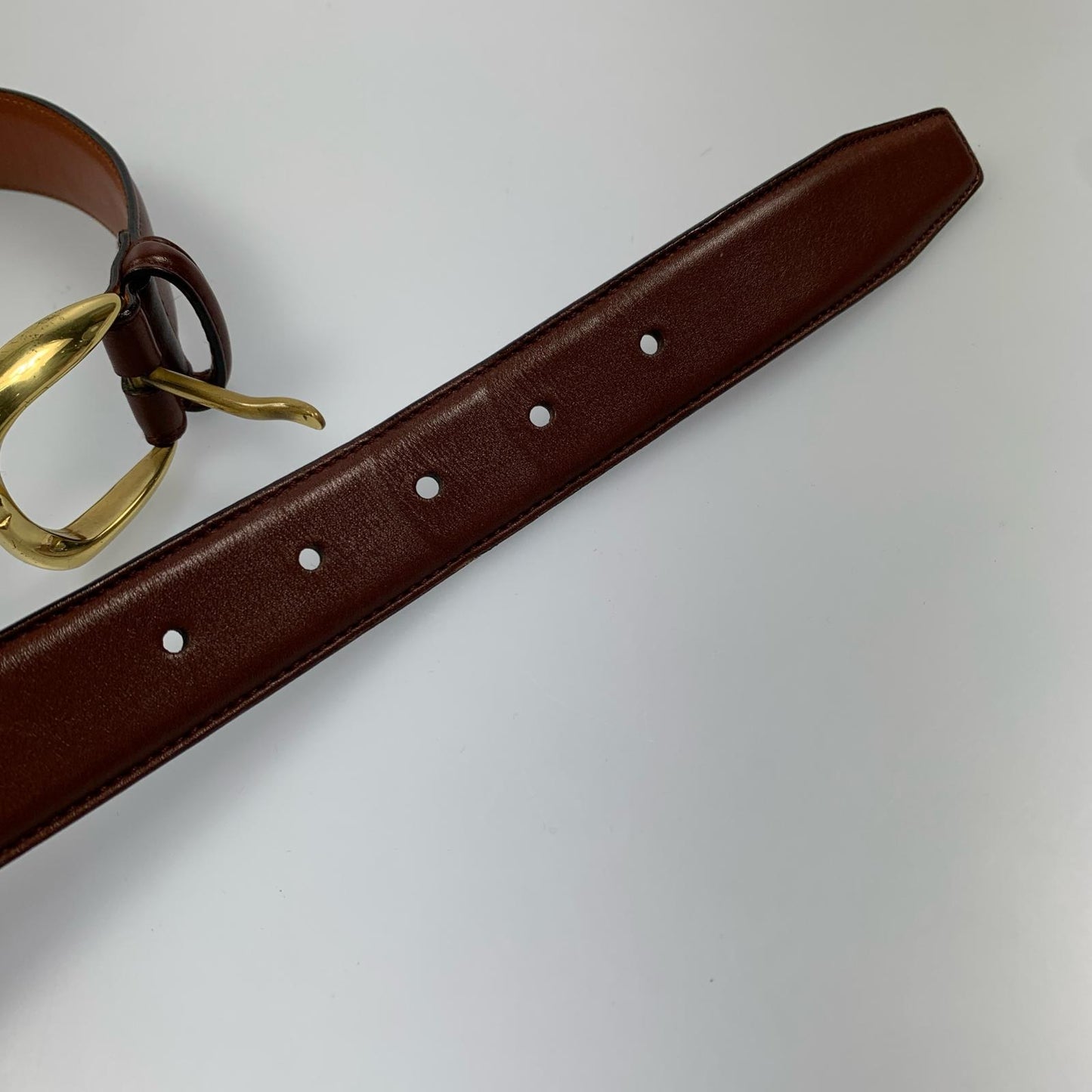 Used] Salvatore Ferragamo | Salvatore Ferragamo Belt 5122 Size: 75 Brown