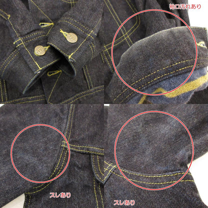 [Used] THE FLAT HEAD | The Flat Head 14.5oz Left-Hand Twill Zimbabwean Cotton Denim Blanket Denim FN-OJ-D102 Navy Size: 38
