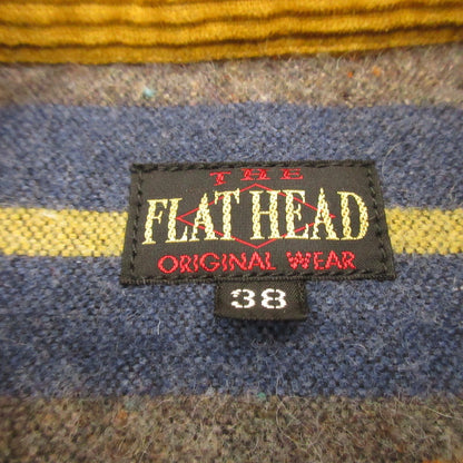 [Used] THE FLAT HEAD | The Flat Head 14.5oz Left-Hand Twill Zimbabwean Cotton Denim Blanket Denim FN-OJ-D102 Navy Size: 38