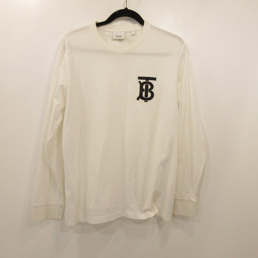 【中古】BURBERRY London England | バーバリーロンドンイングランド 長袖Ｔシャツ 8024600 国内正規品 ホワイト サイズ：S