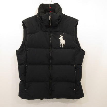[Used] POLO RALPH LAUREN | Big Pony Down Vest Black Size: M