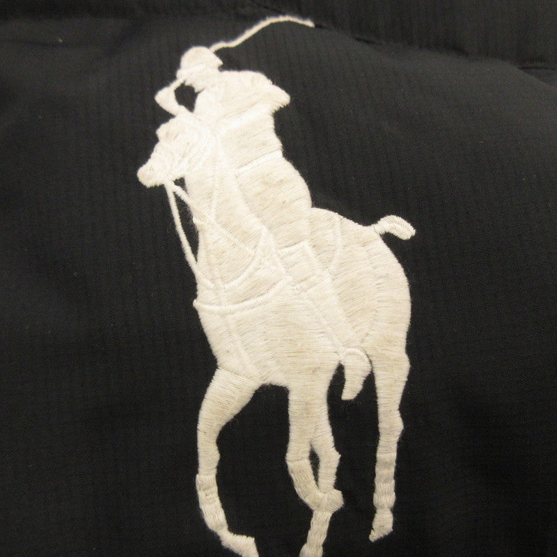 [Used] POLO RALPH LAUREN | Big Pony Down Vest Black Size: M