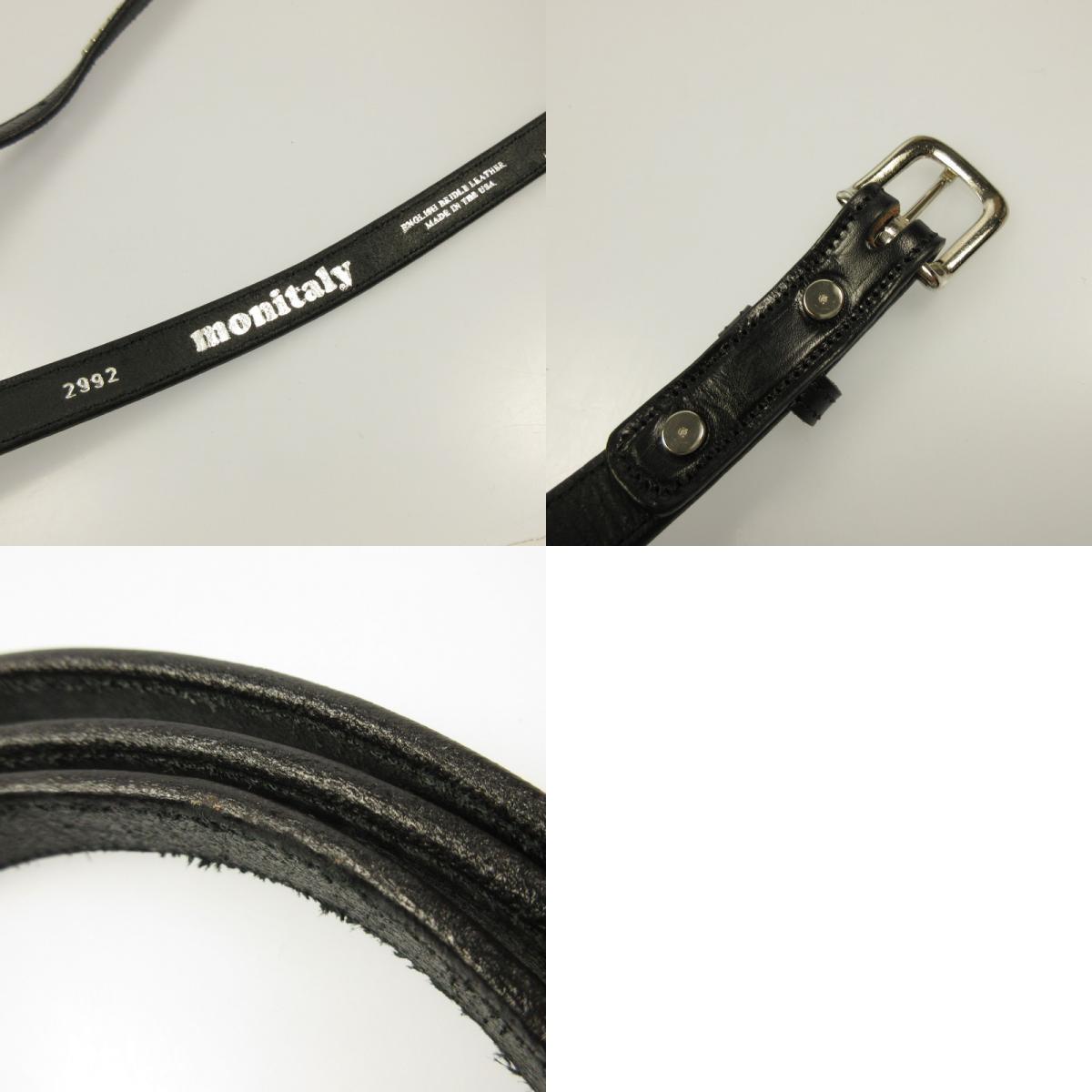 [Used] MONITALY | Monitaly Extra Long 3/4 Clincher Belt 2992 Black