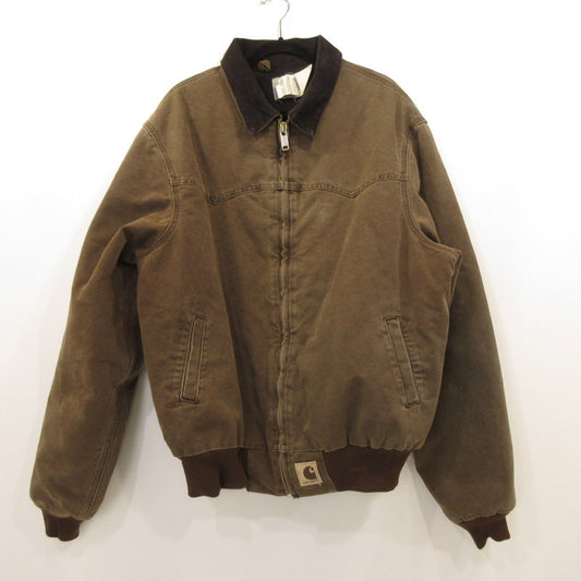 【中古】Carhartt | カーハート サンタフェジャケット ブルゾン J14CHT ブラウン サイズ：XL