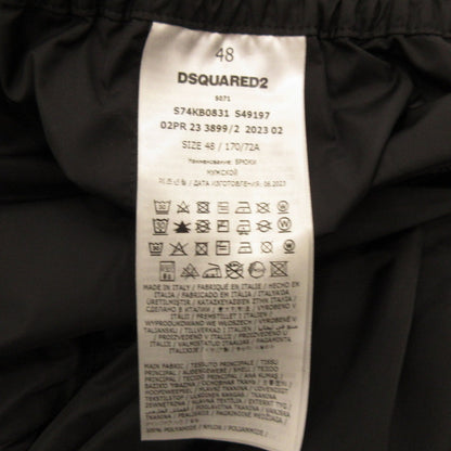 [Used] DSQUARED2 | Dsquared Pants S74KB0831 Authentic Domestic Product Black Size: 48