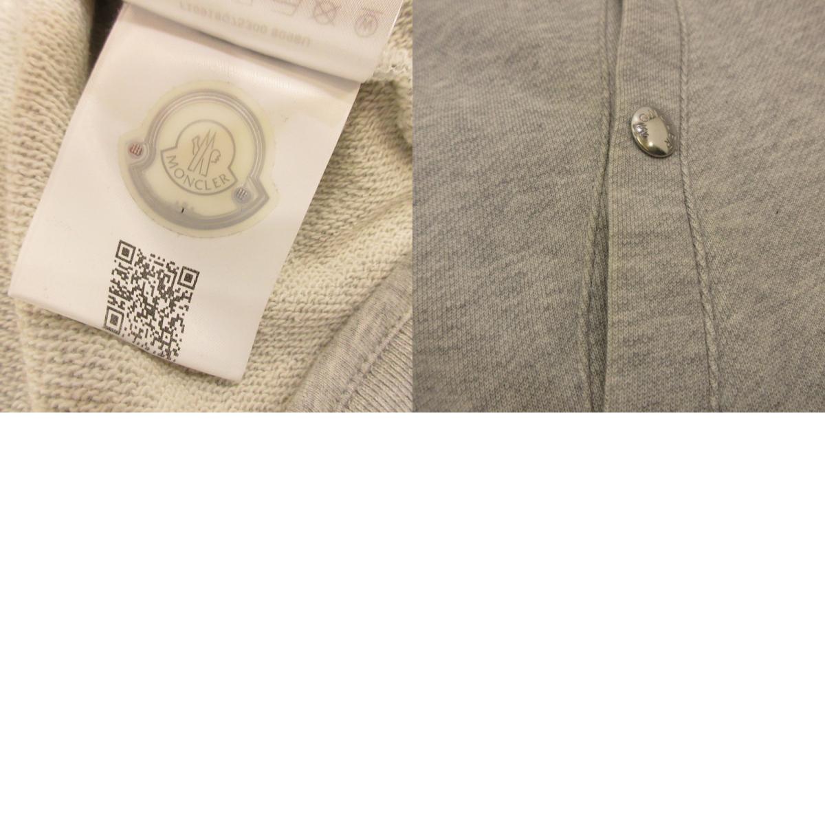 Used] MONCLER | Moncler MAGLIA CARDIGAN Jersey F10918G75300 Gray Size: M