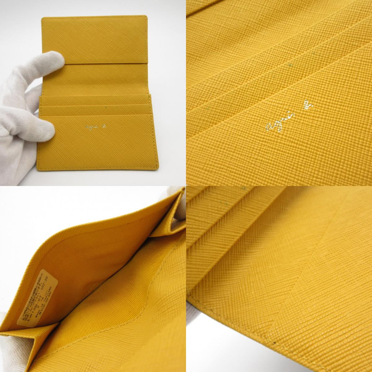 agnes b. | アニエスベー カードケース EW13B-07 ブラック【姫路東店】