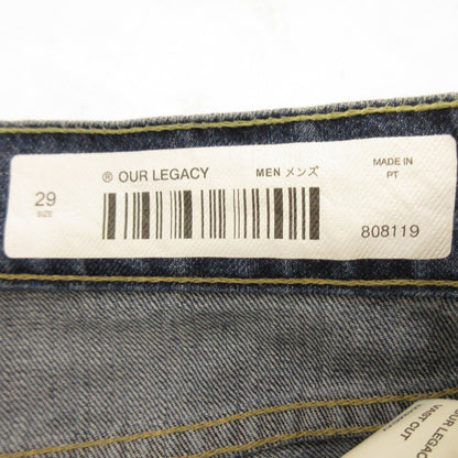 [Used] Our Legacy | Our Legacy VAST CUT Vintage Rubber Repair Denim Jeans m4245vv Indigo Size: 29
