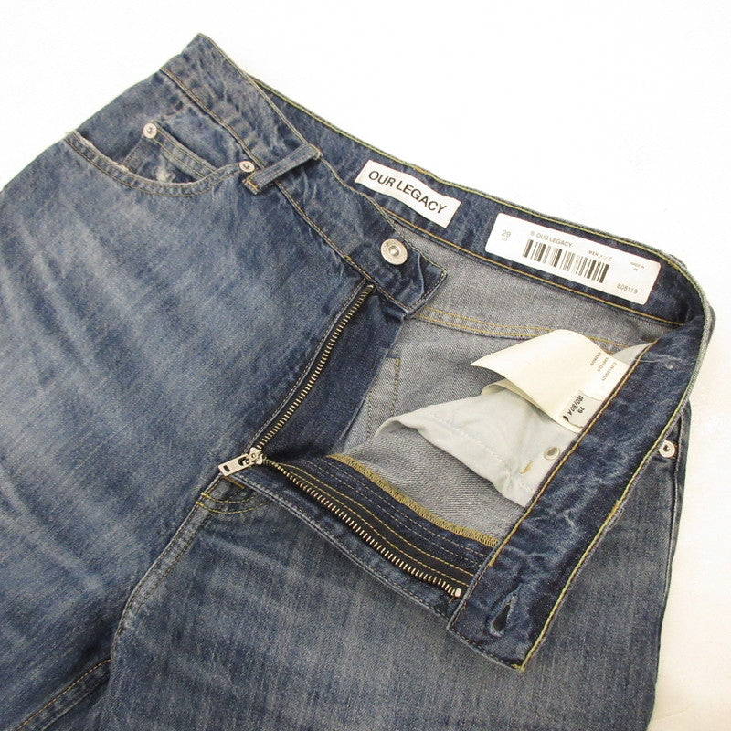 [Used] Our Legacy | Our Legacy VAST CUT Vintage Rubber Repair Denim Jeans m4245vv Indigo Size: 29