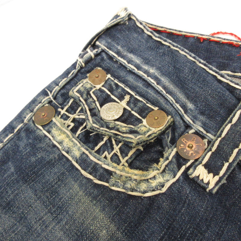 Used] TRUE RELIGION | Joey Super T Denim Pants Indigo Size: 28