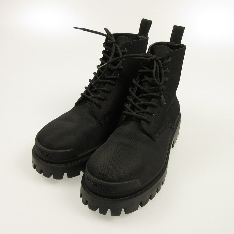 [Used] BALENCIAGA | Balenciaga Combat Strike Boot 624548 Black