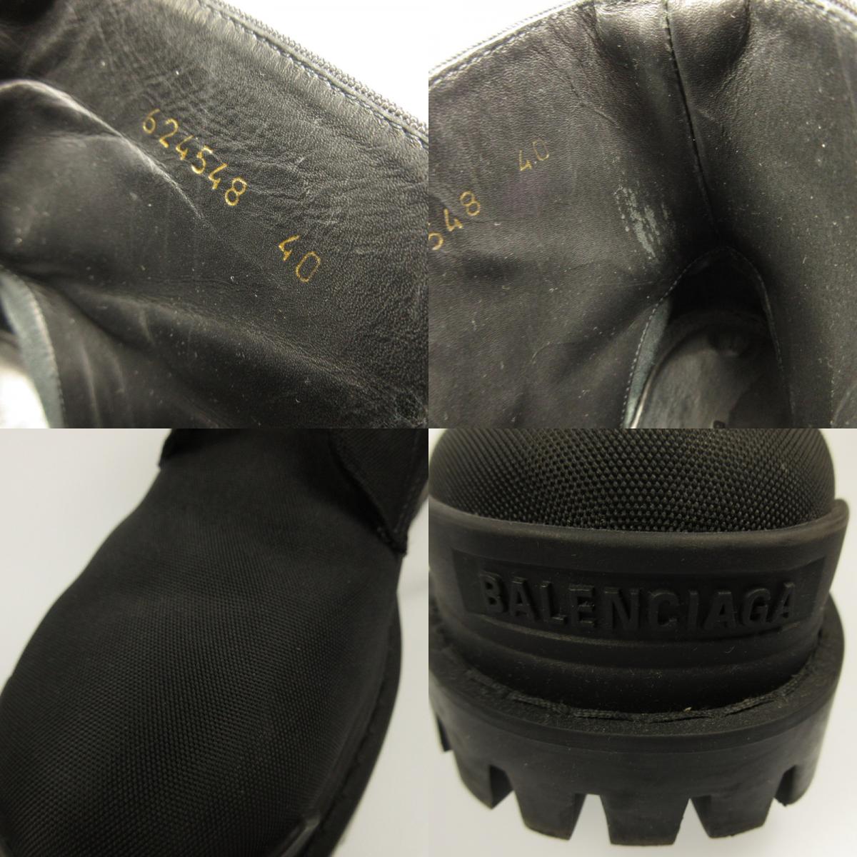 [Used] BALENCIAGA | Balenciaga Combat Strike Boot 624548 Black