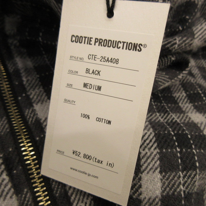【中古】COOTIE | クーティー ヘビーフランネル ハーフジップシャツ 長袖シャツ CTE-25A408 サイズ：M