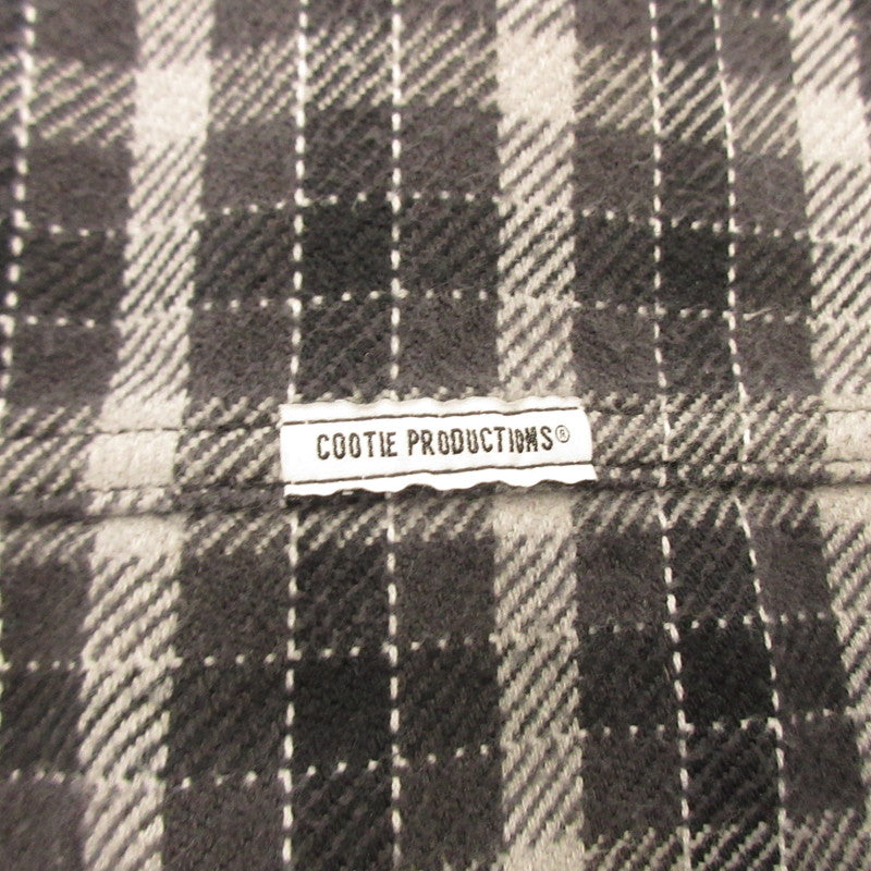 【中古】COOTIE | クーティー ヘビーフランネル ハーフジップシャツ 長袖シャツ CTE-25A408 サイズ：M