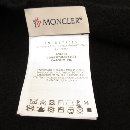 Used: MONCLER | Moncler SCIARPA Scarf G20913C00036 Authentic Domestic Product Black