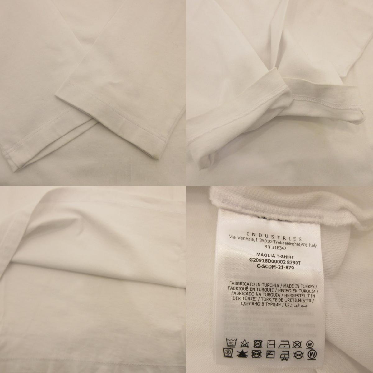 Used MONCLER | Moncler MAGLIA T-SHIRT Long Sleeve T-shirt G20918D00002 White Size: L